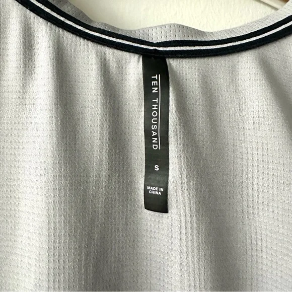 Ten Thousand The Lightweight Tank Men's Gray Sleeveless Lightweight Breathable S - Picture 5 of 9